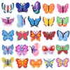Juchuine 9pcs|25pcs Butterfly Shoe Charms PVC Shoe Jewelry Decoration,Accessories Pins