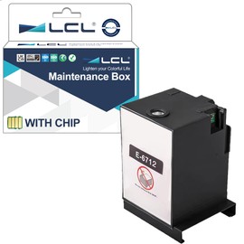 LCL T6712 T671200 Ink Maintenance Box Compatible with Workforce Pro WF-6090 WF-6590 WF-6593 WF-8090 WF-8590 WF-8593 WF-R8590 WF-R8593 Printer (1-Pack)