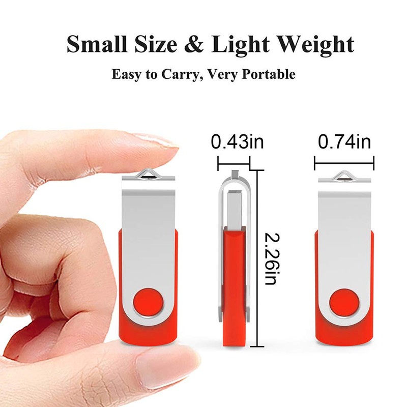 USB Flash Drive, Aiibe 64GB USB Stick Flash Drive 64