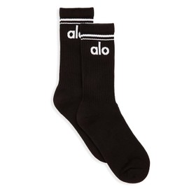 Unisex Throwback Sock - Black/White