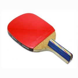 B25 Rubber-Integrated Penhold Table Tennis Racket Single Item