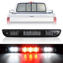 3rd Brake Light for 1992 1993 1994 1995 1996 1997 Ford F150 F250 F350 Third Brake Light LED Bronco Tail Light Cargo Light Cab Lamp Assembly-Smoke Lens