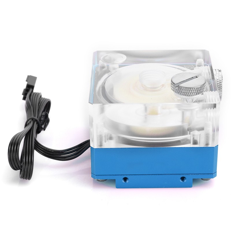 Water Cooling Pump Acrylic Aluminum Computer Accessory Heat Sink Mute