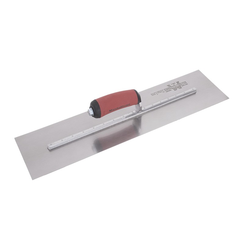 MARSHALLTOWN Finishing Trowel, 20 x5 Inch High Carbon Steel Blade,