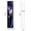 Matte White UV Reactive Eyeliner & Face Paint Pen –