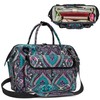 LoDrid Bible Bag Tote with Multiple Pockets for Bible Items,