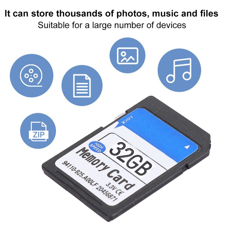 Photos Music Files Storage High Speed Memory Card for Elite
