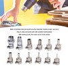 12Pcs Hot Air Gun Nozzle with Locking Screw Heat Gun