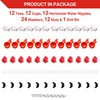 [12 Pack] Chicken Water Cups with PVC Tee,Chicken Water Nipples,Automatic