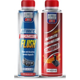 MotorPower Care Transmission Flush & Fluid Conditioner for Automatic Transmission, CVT, and Automatic Transmission (Pack of 2)