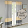 Amherst Polyoni Pintuck Window Curtain Yellow 84" Panel