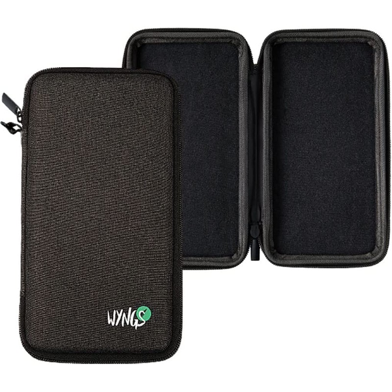 Casio fx-82DE X including a WYNGS protective case in Dark