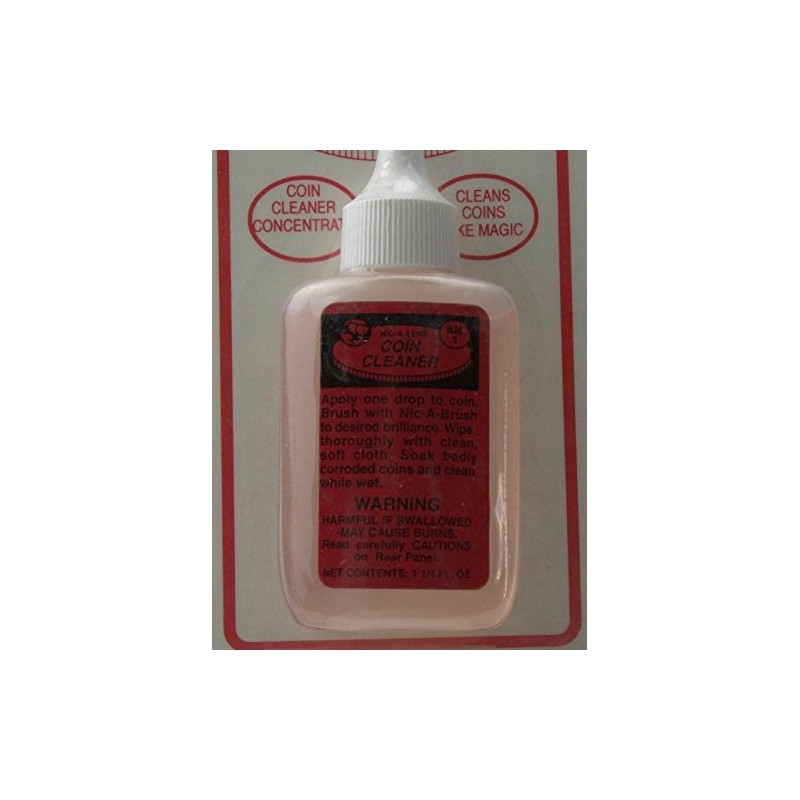 Nic-A-Lene 1.25 oz Coin Cleaner