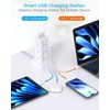 10Ft Tower Power Bars with Surge Protector, 12 Widely Outlets