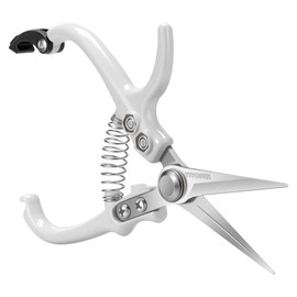 VIVOSUN Pruning Shears for Gardening, Lightweight Hand Pruner, Ergonomic Garden Scissors, 6.7" Flower Scissors, Indoor Plant Shears with Ultra-Sharp SK5 Blades, Q-Shaped Garden Tools