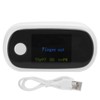Fingertip Pulse Oximeter Rechargeable Blood Oxygen Saturation Monitor with Digital
