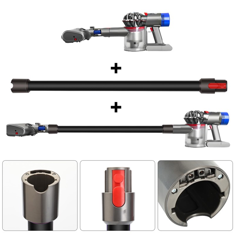 Pulyibo Extension Wand for Dyson Tube, Replacement Parts for Dyson