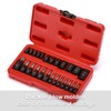 CASOMAN 25 Piece Torx Bit Socket and External Socket Set,