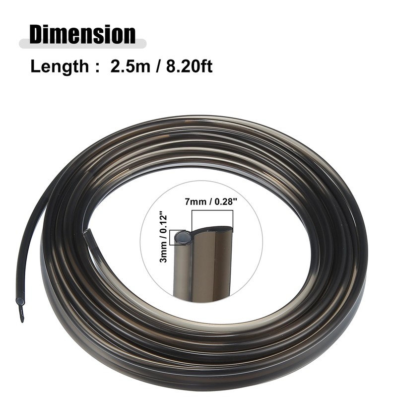 ACROPIX Fiber Optic Cable Skirt Side Glow Car Light Decoration