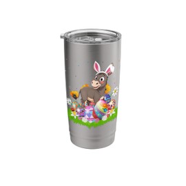Mule Easter Egg Hunt Bunny Ear Mule Easter Sunday Stainless Steel Insulated Tumbler
