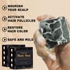 VAEYAE 2 Pcs Herbal Black Soap for Gray Hair Reverse,