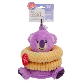 Charming Pet Ringamals Koala Interactive Plush Dog Toy Puzzle