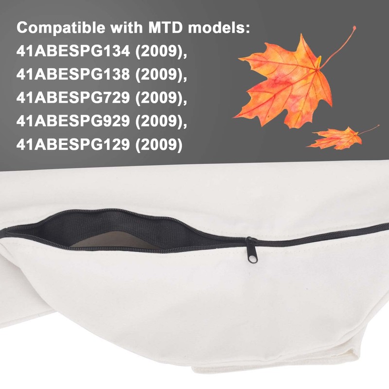 MWEDP 753-04465 Leaf Blower Vacuum Bag Compatible with MTD Ryobi