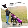 Toddmomy Stroller Footrest Stroller Feet Support Feet Extension Sturdy Plastic