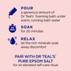 Dr Teal's Foaming Bath with Pure Epsom Salt, Ashwagandha, 34