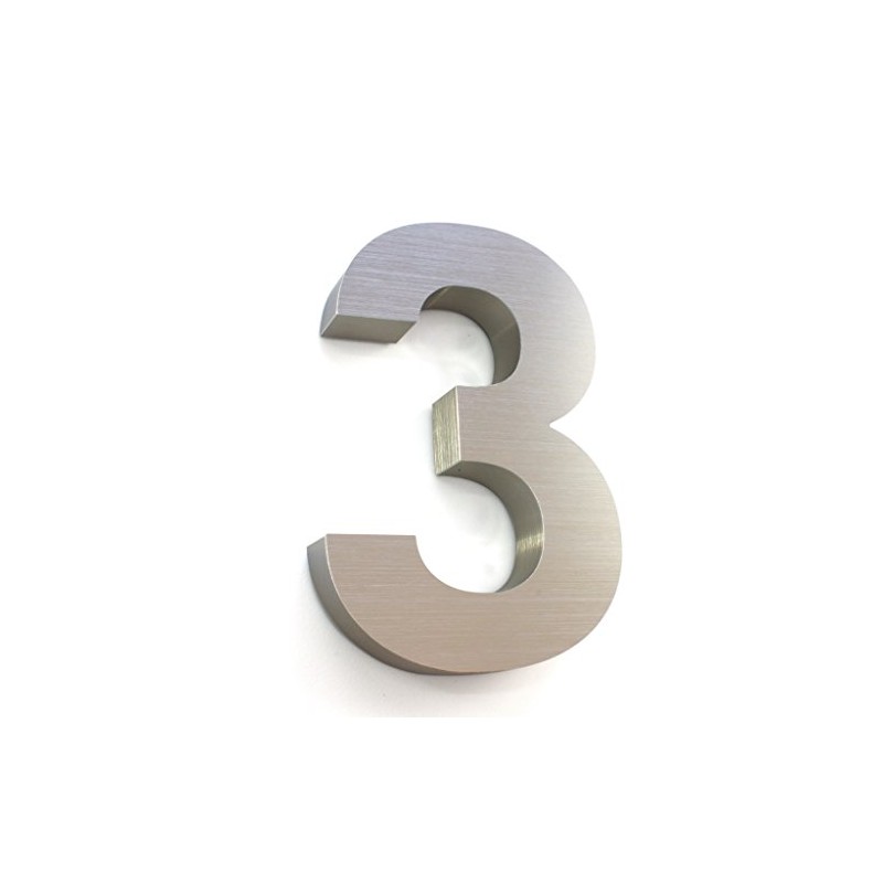 Numero para casas 3D 25cm de alto (Numero 3)
