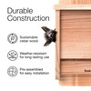Kenley Bat House - Outdoor Bat Box Shelter with Large