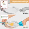 Spaetzle Maker Lid - Set with Silicone Spatula and 2