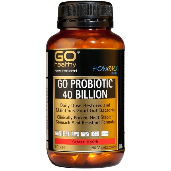 GO Healthy GO Probiotic 40 Billion Capsules 90