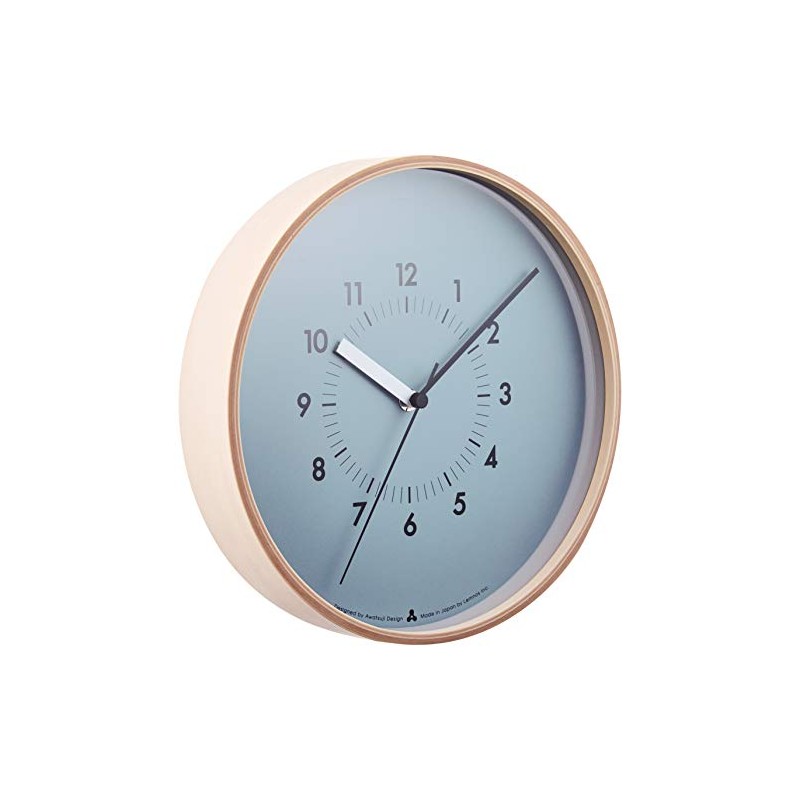 Remnos AWA13-06 BL Lemnos Wall Clock Analog General Quartz Watch