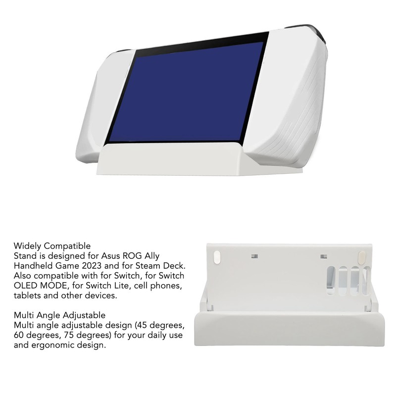 Stand Base Holder for ASUS Rog Ally Multi Angle Adjustable