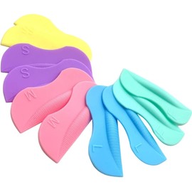 Almohadillas Elevadoras para Pestañas de Silicona, 5 Pares Permanente de Pestañas, Ligeras y Cómodas de Aplicar, Herramienta de Belleza