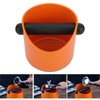 Mini Coffee Grounds Container NonSlip Straight Port Household Grind Bucket