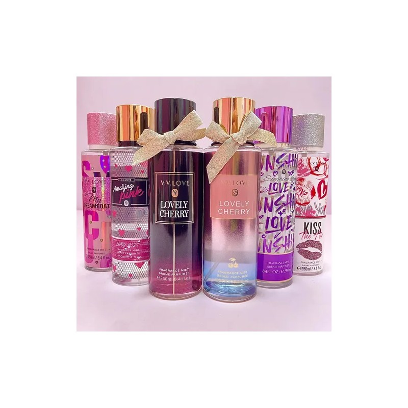 Body Loción Corporal Vv Love 250ml Variedad Caja 6piezas
