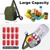 Joymee Sling Lunch Box Lunch Bag for Women Men Adult
