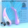 Namecute Portable Neck Fan,Personal Hands Free Bladeless Fan,360° Strong Cooling