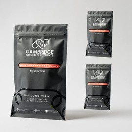 Cambridge Natural Supplements IBS+ 12 Week Wellness Plan | Supplements That Target Cramp, Bloating, Diarrhea | Science-Backed Supplements