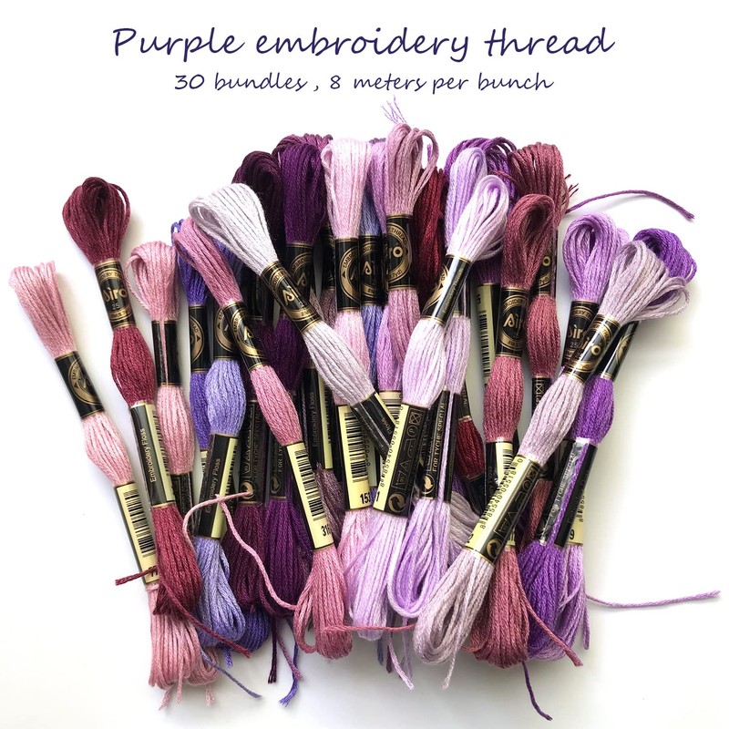 Embroidery Thread Set, Embroidery Thread, Misanga Beginner, Cross Stitch for