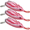 3Pcs Sequin Conversion Soft Artificial Simulation Snakehead Lure Bait Fishing