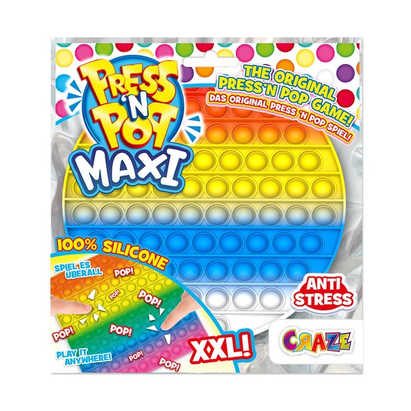 Press N Pop PressNPop Circle CRAZE Maxi XXL Fidget Toy
