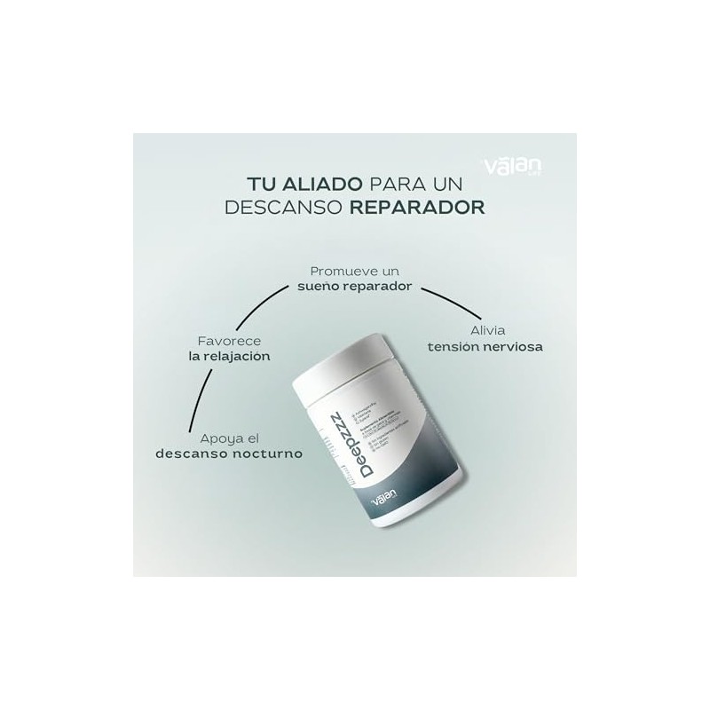 Valan Life Suplemento Alimenticio Deepzzz Zylaria Valeriana Gaba Cápsulas 785