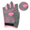 Half-Finger-Kids-Cycling-Gloves Non-Slip, Padded, Antislip, Fingerless Kids Bike Climbing Gloves Girls