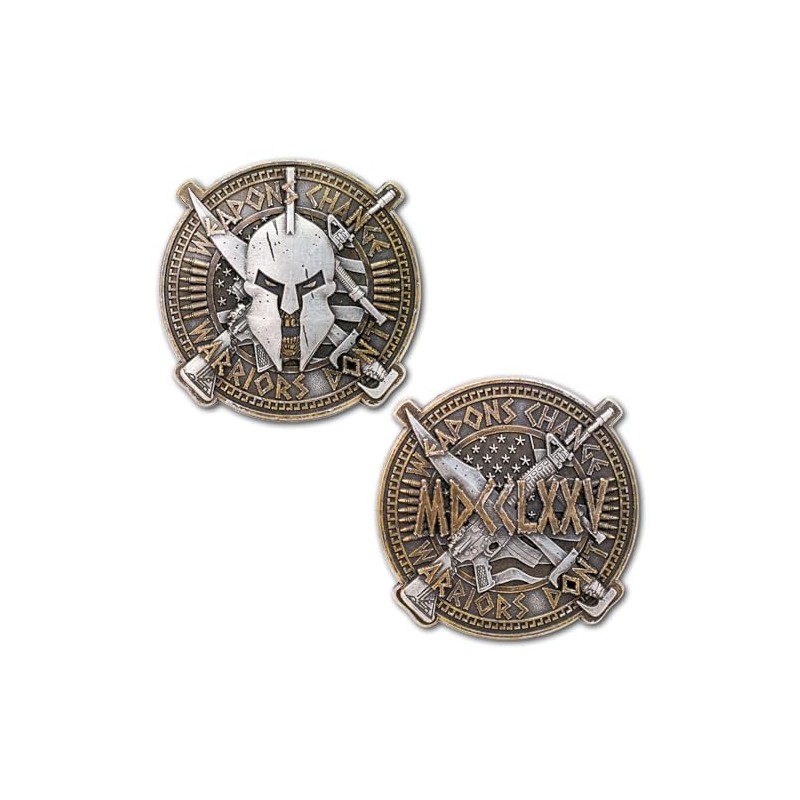 Weapons Change Warriors Dont Veteran Collectible Challenge Coin