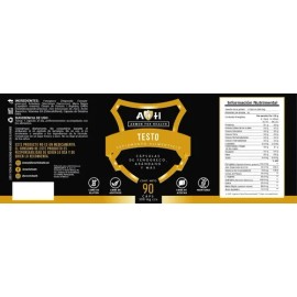 Envío Testo For Men 90 Cápsulas Maca Negra Arginina A4h