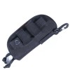 Unbranded Black Tactical Molle EDC Glasses Pouch Waterproof Protective Sunglasses