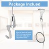 15 Pcs Picture Rail Hooks Molding Hooks Picture Rail Hangers,Adjustable